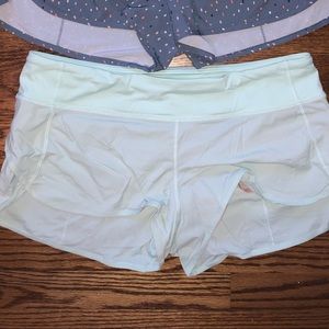 Lululemon speed shorts